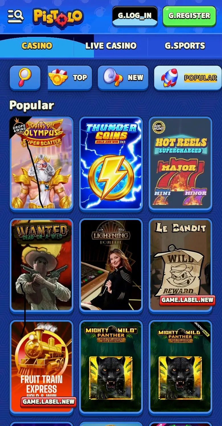 Guide to casino pistolo